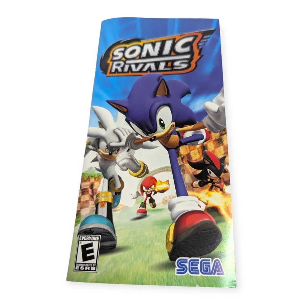 Sonic Rivals Sony PSP Greatest Hits SEGA 2006 CIB Complete with‎ Manual UMD Disc